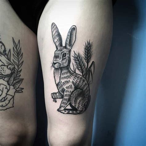 Top 10 geometric bunny tattoo ideas and inspiration